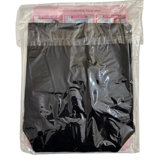 NIP SlimMe by MeMoi Black Sexy High-waisted Shaping Thong. Size S. - Picture 6 of 7